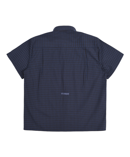 ERSCO(イーアルエスコ)の「チェックシャツ_ネイビー(シャツ/ブラウス・レディース・その他・X-LARGE/LARGE/MEDIUM)」の2枚目の写真