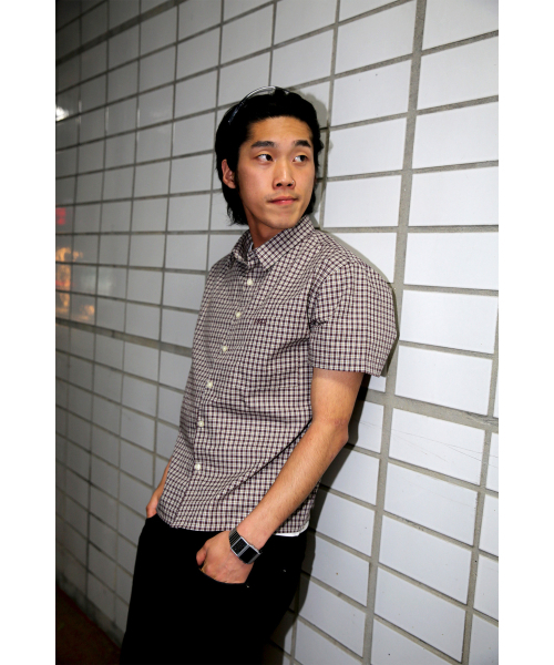 ERSCO(イーアルエスコ)の「チェックシャツ_ネイビー(シャツ/ブラウス・レディース・その他・X-LARGE/LARGE/MEDIUM)」の9枚目の写真