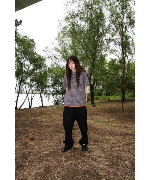 ERSCO(イーアルエスコ)の「チェックシャツ_ネイビー(シャツ/ブラウス・レディース・その他・X-LARGE/LARGE/MEDIUM)」の14枚目の写真