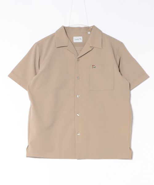 Arnold Palmer(アーノルドパーマー)の「サッカーストレッチ 半袖 シェア シャツ(シャツ/ブラウス・レディース・ブラック/ベージュ・L/M/S/XS/LL)」の20枚目の写真