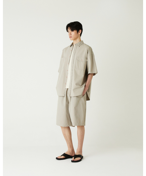 THEENDQUESTION(ジエンドクエスチョン)の「Ripstop pigment half pants / BEIGE(その他パンツ・レディース・その他・FREE)」の10枚目の写真