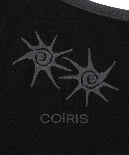 COIRIS(コイリス)の「デイズワンショルダー スリムライン配色スリーブレス (2カラー)(Tシャツ/カットソー・レディース・チャコールグレー/ブラック・FREE)」の5枚目の写真