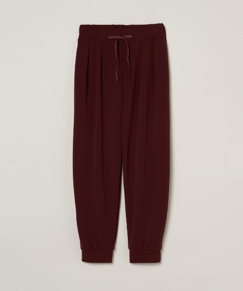 three dots(スリードッツ)の「プレイフルアウトフィット ジョガーパンツ(その他パンツ・レディース・ボルドー・SMALL/MEDIUM)」の1枚目の写真