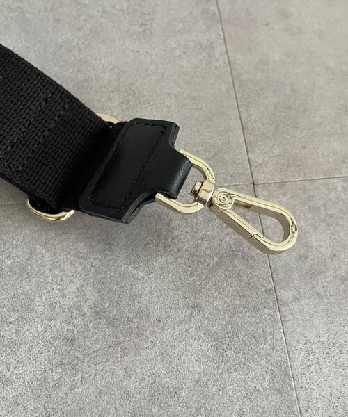 gemeil(ジェムイル)の「ロゴ刺繍ストラップ(CE-1816)(その他小物・レディース・ベージュ/ブラック・FREE)」の8枚目の写真