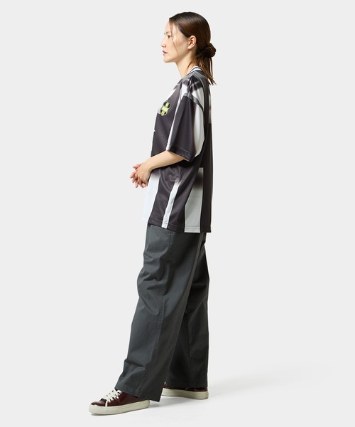 HUF(ハフ)の「HUF X UMBRO STRIPE JERSEY(Tシャツ/カットソー・メンズ・ブラック・S/L/M)」の14枚目の写真