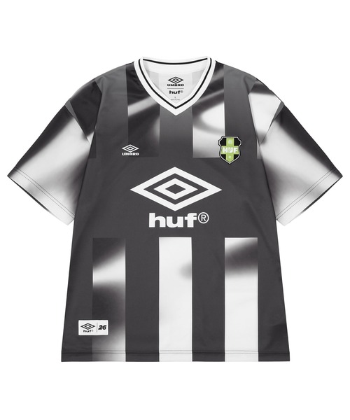 HUF(ハフ)の「HUF X UMBRO STRIPE JERSEY(Tシャツ/カットソー・メンズ・ブラック・S/L/M)」の11枚目の写真