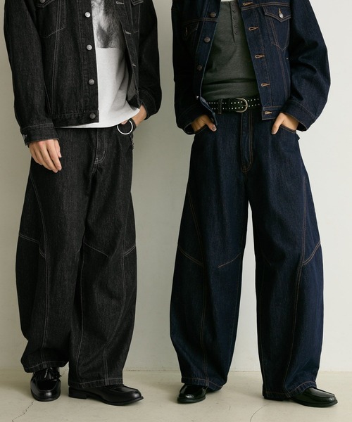 PBLIM(ページボーイリム)の「《UNISEX》フラップポケットデニム(デニムパンツ・レディース・インディゴブルー/ブラック・SMALL/MEDIUM/LARGE)」の17枚目の写真
