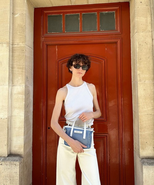 q bag paris(キューバッグパリ)の「nest zip super mini ネストジップ スーパーミニ ショルダーバッグ(ショルダーバッグ・レディース・ホワイト/ロイヤルブルー/ターコイズブルー/ライトピンク/ピンク/フューシャピンク/ライム/レッド/ローズ/アッシュグレー/ラベンダー/グレー・FREE)」の19枚目の写真