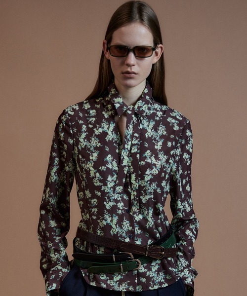 MAISON SPECIAL（メゾンスペシャル）の「【2026Autumn PRE-ORDER】Croc Belt/クロコベルト（ベルト・レディース・グリーン/ブラウン/ブラック・FREE）」の6枚目の写真