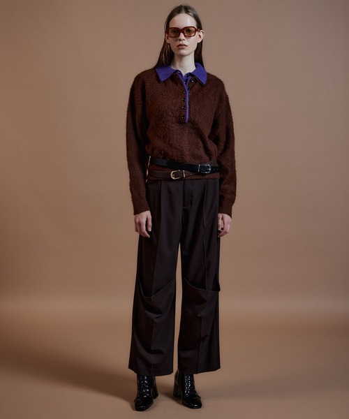 MAISON SPECIAL（メゾンスペシャル）の「【2026Autumn PRE-ORDER】Croc Belt/クロコベルト（ベルト・レディース・グリーン/ブラウン/ブラック・FREE）」の9枚目の写真