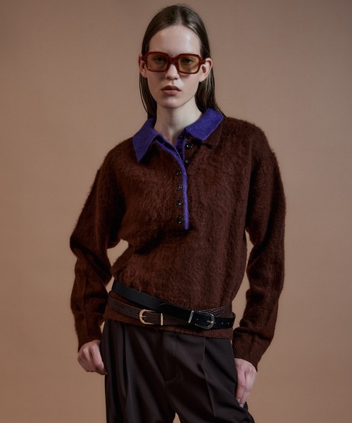 MAISON SPECIAL（メゾンスペシャル）の「【2026Autumn PRE-ORDER】Croc Belt/クロコベルト（ベルト・レディース・グリーン/ブラウン/ブラック・FREE）」の10枚目の写真