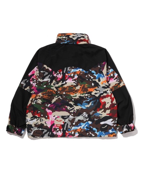 A BATHING APE(アベイシングエイプ)の「HYBRID CAMO SNOWBOARD JACKET(ミリタリージャケット・メンズ・マルチ/オリーブ・X-LARGE/LARGE/MEDIUM/SMALL)」の7枚目の写真