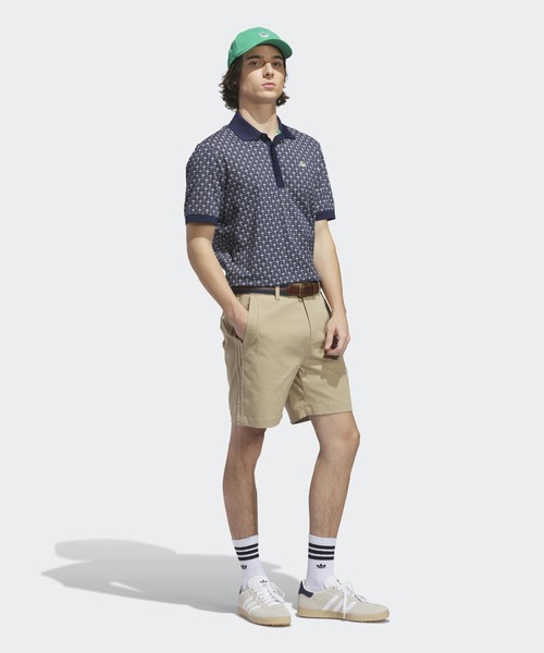adidas(アディダス)の「オリジナルス オールオーバー トレフォイル ポロ【adidas Golf/アディダスゴルフ】(ポロシャツ・メンズ・ブルー・SMALL/MEDIUM/LARGE/3XL/XX-LARGE/X-LARGE)」の14枚目の写真