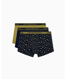 EMPORIO ARMANI（エンポリオアルマーニ）の「【エンポリオ アルマーニ】レギュラーフィット コットン ボクサーパンツ 3枚セット（ボクサーパンツ）」