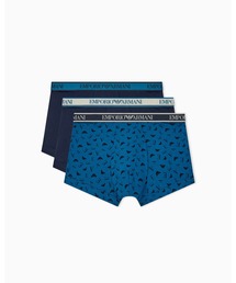 EMPORIO ARMANI（エンポリオアルマーニ）の「【エンポリオ アルマーニ】レギュラーフィット コットン ボクサーパンツ 3枚セット（ボクサーパンツ）」