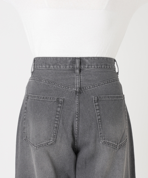 JOURNAL STANDARD relume(ジャーナルスタンダード レリューム)の「コットンツイルワイドパンツ(デニムパンツ・レディース・チャコールグレー/ブラウン/ベージュ・38/36)」の17枚目の写真