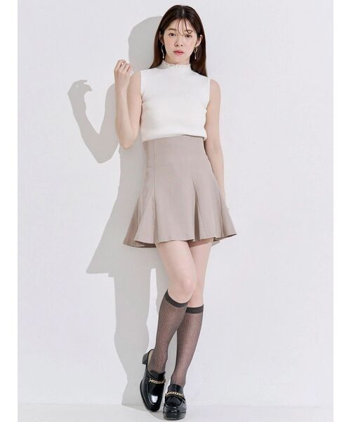 MERCURYDUO(マーキュリーデュオ)の「ハリヌキラメリブハイソックス(ソックス/靴下・レディース・ブラック/ライトグレー/グレー・FREE)」の21枚目の写真