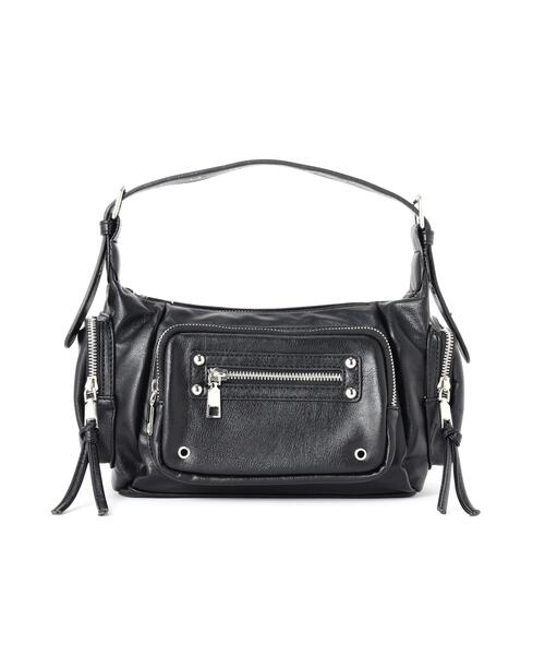 ROYAL FLASH（ロイヤルフラッシュ）の「MAVYTH/メヴィス/MULTI POCKET SHOULDER BAG（ショルダーバッグ・レディース・ブラック/アイボリー/ブラウン・F）」の22枚目の写真