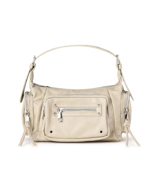 ROYAL FLASH（ロイヤルフラッシュ）の「MAVYTH/メヴィス/MULTI POCKET SHOULDER BAG（ショルダーバッグ・レディース・ブラック/アイボリー/ブラウン・F）」の5枚目の写真