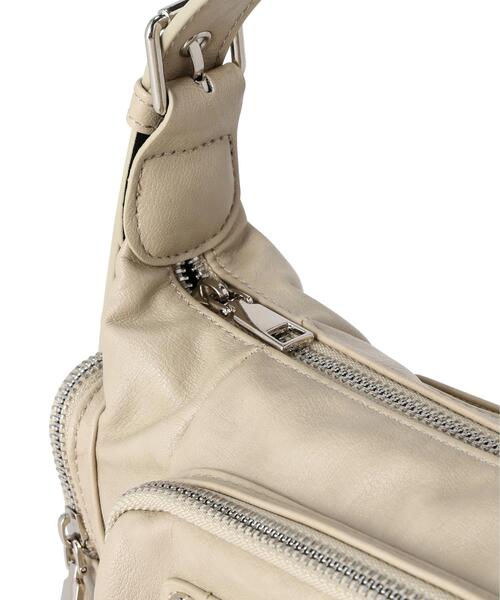 ROYAL FLASH（ロイヤルフラッシュ）の「MAVYTH/メヴィス/MULTI POCKET SHOULDER BAG（ショルダーバッグ・レディース・ブラック/アイボリー/ブラウン・F）」の9枚目の写真