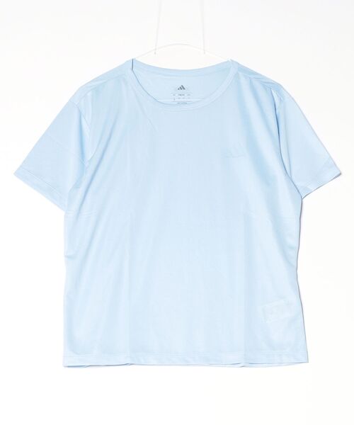 adidas(アディダス)の「【別注】アディダス adidas トレーニング向け半袖Tシャツ 限定コラボ(Tシャツ/カットソー・レディース・ブラック/サックスブルー/スモークピンク・S/M/L/XL)」の19枚目の写真