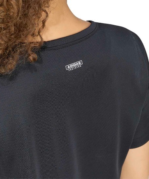 adidas(アディダス)の「【別注】アディダス adidas トレーニング向け半袖Tシャツ 限定コラボ(Tシャツ/カットソー・レディース・ブラック/サックスブルー/スモークピンク・S/M/L/XL)」の11枚目の写真