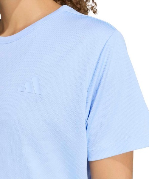 adidas(アディダス)の「【別注】アディダス adidas トレーニング向け半袖Tシャツ 限定コラボ(Tシャツ/カットソー・レディース・ブラック/サックスブルー/スモークピンク・S/M/L/XL)」の6枚目の写真