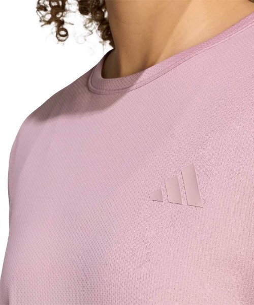 adidas(アディダス)の「【別注】アディダス adidas トレーニング向け半袖Tシャツ 限定コラボ(Tシャツ/カットソー・レディース・ブラック/サックスブルー/スモークピンク・S/M/L/XL)」の14枚目の写真
