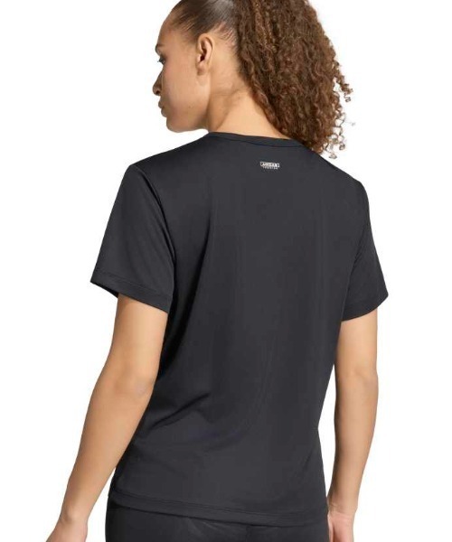 adidas(アディダス)の「【別注】アディダス adidas トレーニング向け半袖Tシャツ 限定コラボ(Tシャツ/カットソー・レディース・ブラック/サックスブルー/スモークピンク・S/M/L/XL)」の8枚目の写真