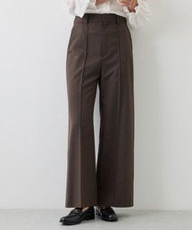 センタープレスワイドパンツ