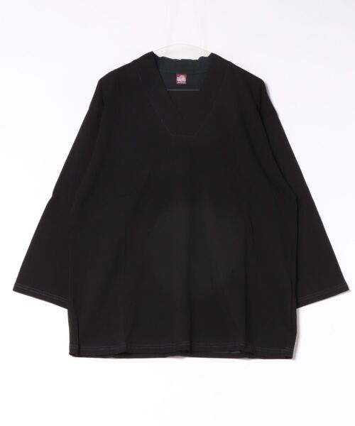 倭物やカヤ(ワモノヤカヤ)の「【倭物やカヤ】寒の色メンズインナートップス(Tシャツ/カットソー・メンズ・グレー/ホワイト/スミクロ・FREE)」の1枚目の写真