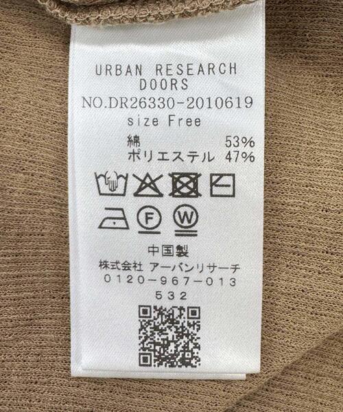 URBAN RESEARCH DOORS（アーバンリサーチドアーズ）の「Vintage Rib Button Cardigan（カーディガン/ボレロ・レディース・ベージュ系その他/ブラック・FREE）」の22枚目の写真