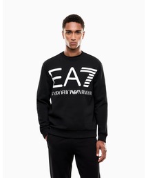 EMPORIO ARMANI EA7 | <オンライン限定>【エンポリオ アルマーニ EA7】レギュラーフィット コットンスウェットシャツ Logo Series(スウェット)
