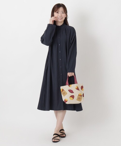 one'sterrace(ワンズテラス)の「FH キャンバスミニトート ヤキイモヤ(トートバッグ・レディース・ホワイト系9・99)」の10枚目の写真