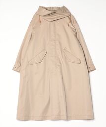 ROBES&CONFECTIONS（ローブスコンフェクションズ）の「Robes&Confections/ローブス&コンフェクションズ/撥水交織ギャバジンフード付コート（トレンチコート）」