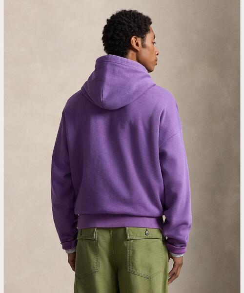 POLO RALPH LAUREN(ポロ ラルフ ローレン)の「The Ralph ロゴ フーディ(パーカー・メンズ・パープル・XXL/XS/XL/L/M/S)」の4枚目の写真
