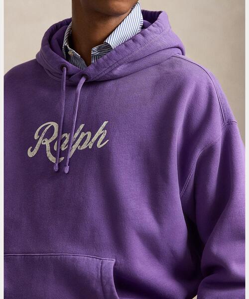 POLO RALPH LAUREN(ポロ ラルフ ローレン)の「The Ralph ロゴ フーディ(パーカー・メンズ・パープル・XXL/XS/XL/L/M/S)」の2枚目の写真