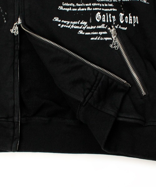 GALFY(ガルフィー)の「GALFY(ガルフィー)ギラツキ★FURパーカー/フードファー スウェットジップアップパーカー(パーカー・メンズ・ブラック/グレー/ピンク・LL/2L/L)」の17枚目の写真