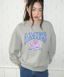 ANGEL LOVE SWEATSHIRT GREY