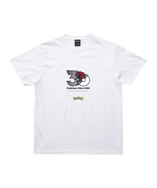 ZOZOSPOT(ゾゾスポット)の「Pokemon 30th Anniversary 1025 T-shirt 「ゾロアーク」(Tシャツ/カットソー・レディース・ホワイト・SMALL/MEDIUM/LARGE/X-LARGE/XX-LARGE/XXX-LARGE/100cm/110cm/120cm/130cm/140cm/150cm/160cm)」の1枚目の写真
