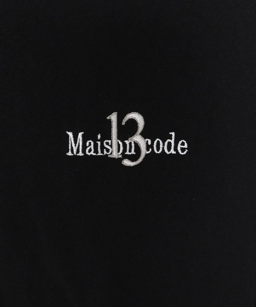 Maison code 13（メゾンコードサーティーン）の「mlt5811- Oversized Long Sleeve Tee カットソー(M26W-22)（Tシャツ/カットソー・メンズ・ブラック/ホワイト/チャコール・S/M/L/XL）」の11枚目の写真