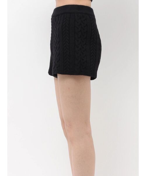 RESEXXY(リゼクシー)の「ケーブルニットショートパンツ【セットアップ着用可能】(その他パンツ・レディース・グレー/ブラック/アイボリー・FREE)」の9枚目の写真