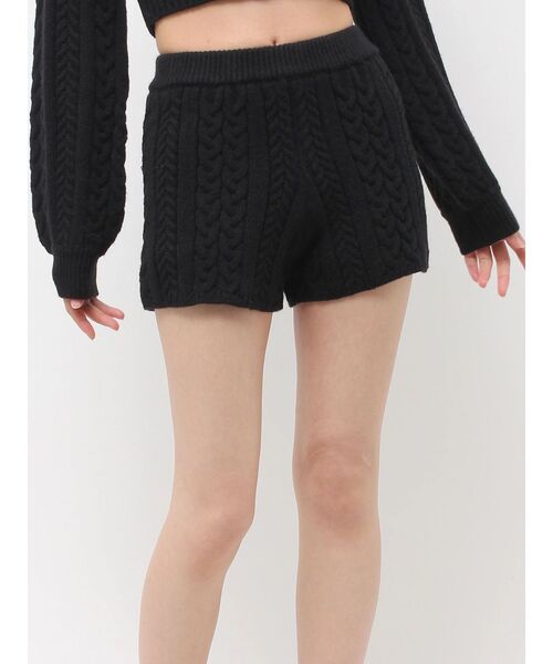 RESEXXY(リゼクシー)の「ケーブルニットショートパンツ【セットアップ着用可能】(その他パンツ・レディース・グレー/ブラック/アイボリー・FREE)」の19枚目の写真