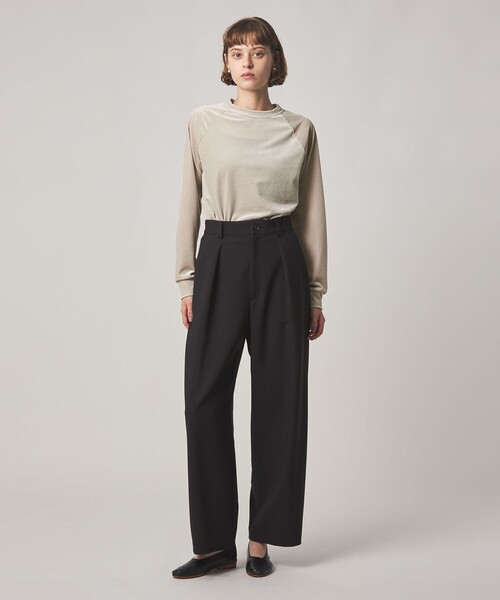 Steven Alan(スティーブンアラン)の「<Steven Alan>ベロア プルオーバー(Tシャツ/カットソー・レディース・オフホワイト/コバルトブルー・FREE)」の8枚目の写真