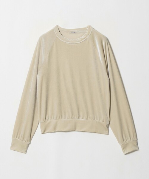 Steven Alan(スティーブンアラン)の「<Steven Alan>ベロア プルオーバー(Tシャツ/カットソー・レディース・オフホワイト/コバルトブルー・FREE)」の16枚目の写真