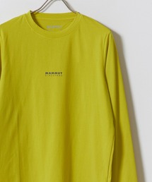 MAMMUT（マムート）の「MAMMUT/マムート QD Logo Print Longsleeve T-shirts AF Men ロゴ プリント ロングスリーブ Tシャツ アジアンフィット フロントプリント UVカット 速乾 抗菌防臭 クルーネック 長袖 ロンT ジャストサイズ スリムフィット（Tシャツ/カットソー）」