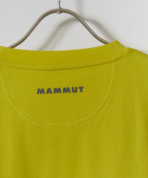 Mammut(マムート)の「MAMMUT/マムート QD Logo Print Longsleeve T-shirts AF Men ロゴ プリント ロングスリーブ Tシャツ アジアンフィット フロントプリント UVカット 速乾 抗菌防臭 クルーネック 長袖 ロンT ジャストサイズ スリムフィット(Tシャツ/カットソー・メンズ・イエロー・M/L)」の3枚目の写真
