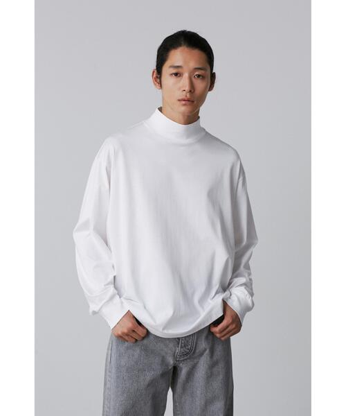 YLEVE(イレーヴ)の「YLEVE / SUVIN COTTON TURTLE(Tシャツ/カットソー・メンズ・ホワイト・4)」の1枚目の写真
