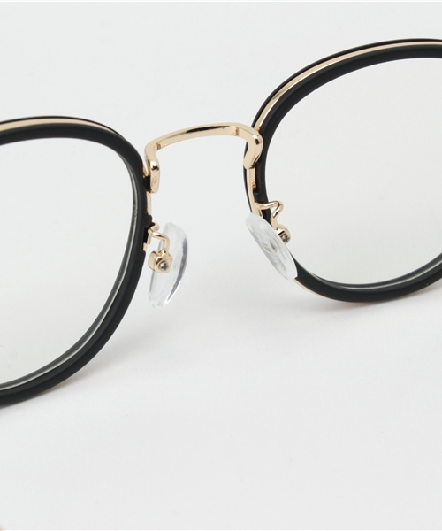 CIAOPANIC TYPY（チャオパニックティピー）の「2トーンラウンドフレームメガネ（サングラス・メンズ・ブラウン/ブラック・FREE）」の4枚目の写真