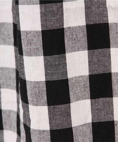 earth music&ecology（アースミュージックアンドエコロジー）の「ワイドスカンツ（その他パンツ・レディース・ネイビー/チェック/ホワイト/ブラック/サックスブルー・FREE）」の14枚目の写真